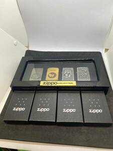 MS-5460 Zippo ジッポー アニバーサリーコレクション 4種セット 専用ケース付き 未使用保管品