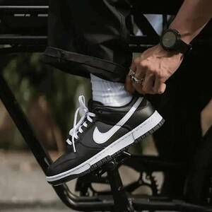 【未使用】27cm US9 Nike Dunk Low Retro Black Panda 2.0 BLACK/WHITE-BLACK-WHITE ダンク パンダ DV0831-002 ナイキ