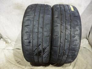 中古 215/45R17　ブリヂストン ノーマルタイヤ　ポテンザ RE-71RS　17インチ　夏　２本セット　2023年製