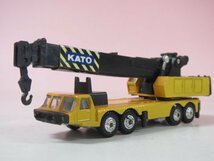 67436■ワールドゼッケン　6　kato油圧式クレーン車_画像1