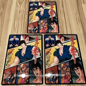 当時物 昭和レトロ セイカノート 北斗の拳 下敷き 未使用品 6枚セットの画像4