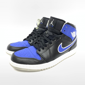 【中古】NIKE AIR JORDAN1 Retro Mid Game Royal 27.5㎝ 554724-007　ナイキ[240092259916]