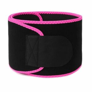 [ pink ] diet belt departure sweat sauna belt . pressure belt exercise belt 