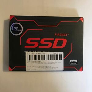 SSD 2.5インチ SATA III 120GB FIREBAT SSDドライブ 2.5inch SATA3 120ギガバイト 新品 未使用 未開封 デスクトップ ノートパソコン 7mm ①