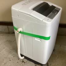 HITACHI NW-80B 日立 全自動洗濯機 縦型 8㎏ 中古品 2018年製 白 ホワイト 風脱水 白い約束 シャワー浸透洗浄　家財宅急便　/ 町田市引取_画像4