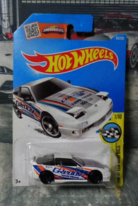 HOTWHEELS '96 Nissan 180SX Type X GReddy TOYO TIRES　ホットウィール 1996 ニッサン ワンエイティ グレッディ ホワイト　　　///(052)