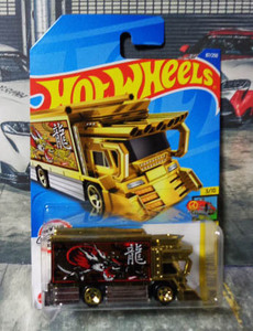 ホットウィール ライジン エクスプレス 　HotWheels RAIJIN EXPRESS　ゴールド　　///(052)