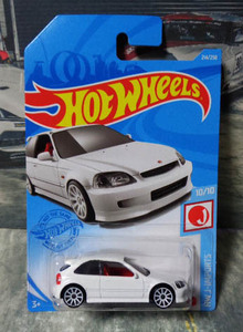 ホットウィール 1999 ホンダ シビック TYPE R EK9　HotWheels '99 HONDA CIVIC TYPE R (EK9)　　///Am