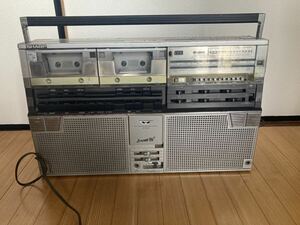 昭和レトロ　SHARP シャープ GF-808S 大型ラジカセ　SEARCHER-W 