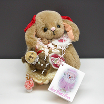 S3267 ☆ Sweet Hearts Bears 作家 深田 日実子 3体セット テディベア アーティスト くま アニマル 動物 正規品_画像8