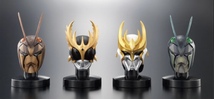 ★バンダイ　マスコレ　仮面ライダークウガ、アギト、フォーゼ　セット プレミアムバンダイ　新品・未使用_画像2