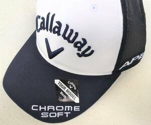 ◆Callaway◆キャロウェイ◆TOUR MODEL◆メッシュキャップ◆ネイビー×ホワイト