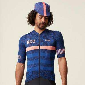 新品 Rapha 限定版 RCC Annual Pro Team Flyweight Jersey Mサイズ ブルー ラファ RCC アニュアル プロチーム フライウェイト ジャージの画像4