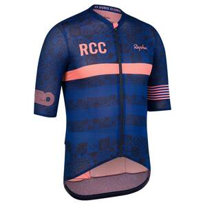 新品 Rapha 限定版 RCC Annual Pro Team Flyweight Jersey Mサイズ ブルー ラファ RCC アニュアル プロチーム フライウェイト ジャージの画像2