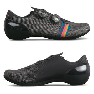 新品 Rapha + Paul Smith Pro Team Shoes 40サイズ ラファ ポールスミス プロチーム パワーウィーブ シューズ カーボン製 3穴 SPD-SL