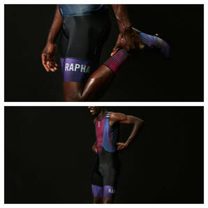 Rapha 特別限定版 Men’s Pro Team Bib Shorts Ⅱ Flight Print Lサイズ ラファ メンズ プロチーム ビブショーツ 2 フライト プリントの画像7