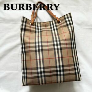 ■高級感■激レア　Burberry　ハンドバッグ　ノバチェック　ロンドン