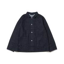 新品未使用 定価47,300円 Size M NANAMICA DENIM JACKET 23AW デニムジャケット ナナミカ SUAS303 INDIGO 日本製 正規店購入_画像1