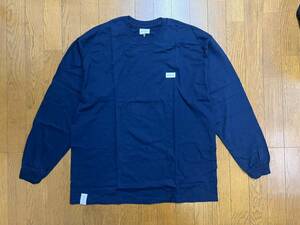 新品未使用 Size 2 DESCENDANT CACHALOT LS TEE 20AW ディセンダント 長袖Tシャツ メンズ 202NTDS-LTM02S ネイビー NAVY 正規店購入