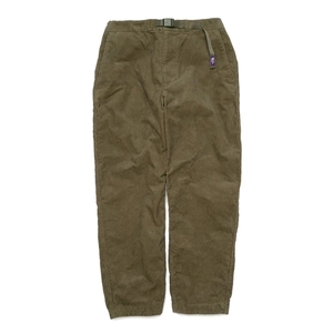 【1スタ】新品未使用 定価18,700円 Size 36 THE NORTH FACE PURPLE LABEL Corduroy Wide Tapered Pants NT5155N KHAKI ザ ノースフェイス