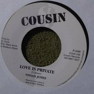 好Tune Love Is Private Vivian Jones from Cousin