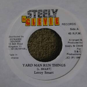 Ting A Ling Riddim Yard Man Run Things Leroy Smart from Steely & Clevie