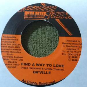 Sweet Love Song Find A Way To Love Da'ville from Harmony House