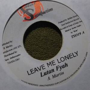 Bob Marley's Track Remake Track Hurting Inside Riddim Single 3枚Set #2 from Total SatisfactionLutan Fyah Sizzla Sluggy Ranks