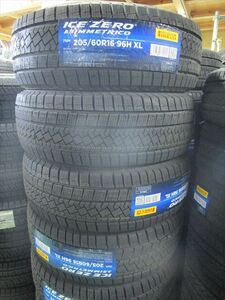  free shipping new goods unused goods studless 205/60R16 Pirelli ICE ZERO ASIMMTRICO 2022 year made 4ps.