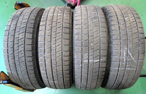 送料無料　スタッドレス　195/65R15　BS　VRX2　2021年製　4本セット　6.5～7mmぐらい