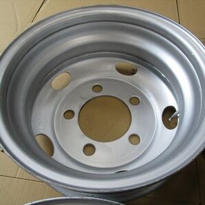 送料無料 いすゞ エルフ 2トン TOPY TK16×5.5J 116.5-8TC 5穴 両面再塗装品 4本セットの画像9