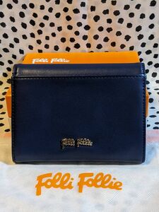 【Folli Follie】ベルトモチーフ レザー 三つ折り 財布 新品未使用