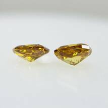 FANCY DEEP YELLOW ORANGE 0.180ct＆0.146ct/RCT/RT2588/CGL_画像6