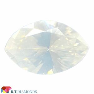 FANCY WHITE 0.25ct MQ/RT2609/GIA