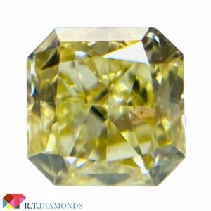 FANCY YELLOW 0.307ct SQ/RT2451/CGL