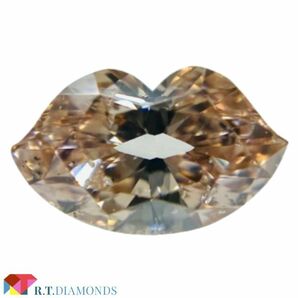 FANCY BROWNISH ORANGY PINK 0.403ct LIP/RT2631/CGL