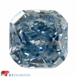 FANCY INTENSE BLUE 天然ブルーダイヤモンド 0.149ct X/RT2651/CGL