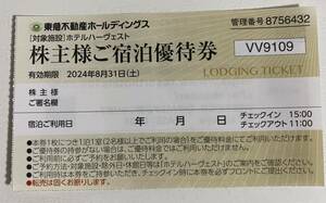 東急不動産株主優待券 宿泊優待券 ホテルハーヴェスト ハーベスト 宿泊割引券 2枚セット