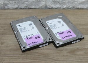 ★≪中古品≫Seagate 3.5 1T ST1000VN002 x2[t24031812]