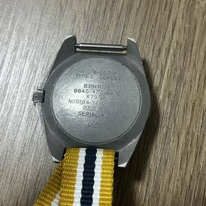 【米軍払い下げ】BENRUS ベンラス TYPE-1 タイプ1 軍用時計 ヴィンテージ 腕時計 アンティーク 美品 レア 1974年【OH済】の画像8