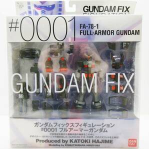 KM-4011《フィギュア》ガンダム フィックスフィギュレーション #0001 フルアーマーガンダム★FA-78-1★カトキハジメ★保管 未使用 未開封★の画像1