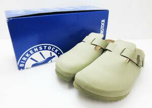 KM-4093《サンダル》BIRKENSTOCK BOSTON VEGAN/ビルケンシュトック ボストン ヴィーガン★ドイツ製★記載サイズ 39 USL8.0/MM25★良品★