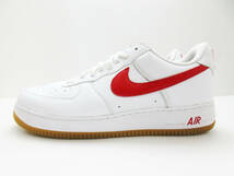 KM-3990《スニーカー》NIKE AIR FORCE 1 LOW RETRO★ナイキ エアフォース1 ロー レトロ★US11 29cm★DJ3911-102★ホワイト×レッド★_画像2