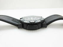 KM-4007《腕時計》ルミノックス/LUMINOX★XS.3051★ネイビーシールズ シリーズ★ダイブウォッチ デイト★黒/ブラック 文字盤★_画像5