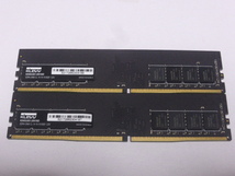 メモリ デスクトップパソコン用 KLEVV DDR4-2666 PC4-21300 8GBx2枚 合計16GB 起動確認済みです KD48GU881-26N190D_画像1