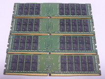 メモリ サーバーパソコン用 Samsung PC4-19200T(DDR4-2400T) ECC Registered 32GBx4枚合計128GB 起動確認済です M393A4K40BB1-CRC4Q②_画像4