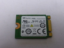 SK hynix SSD M.2 NVMe Type2230 Gen 3x4 512GB 電源投入回数261回 使用時間539時間 正常100% BC501 中古品です④_画像2