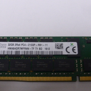 メモリ サーバーパソコン用 SK hynix PC4-17000P(DDR4-2133P) ECC Registered 32GB 起動確認済です HMA84GR7MFR4N-TFの画像2