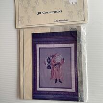 フランス洋書☆クロスステッチ刺繍雑誌とチャート2点の3点セット☆point de croix/JD Collections/Lavender & Lace_画像9