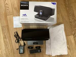 SONY ソニー SRS-NWGU50 1BOX型WM-PORT対応　ウォークマン用ドックスピーカー ACアダプター　リモコン